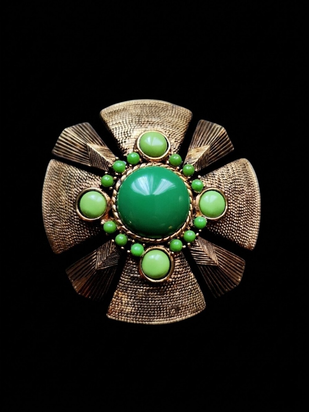 HUGE Vintage MCM Brooch